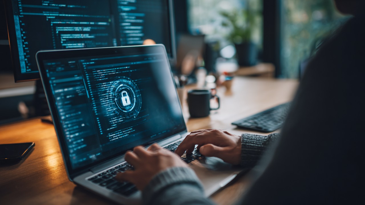 Modern web geliştirici çalışma alanında, HTTPS güvenlik ayarlarını yapılandıran kişi, web sitesi teknik güçlendirme.